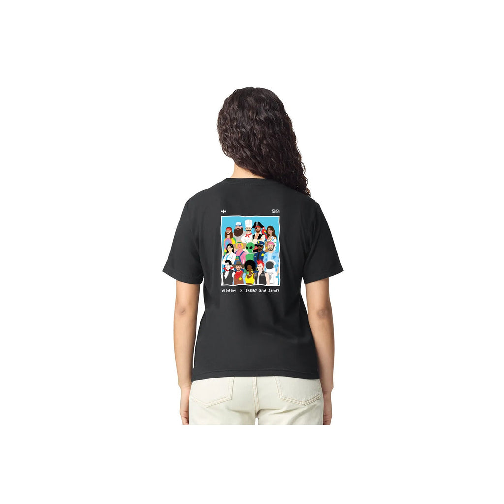 People of Pickleball Graphic T-shirt by shelby and sandy