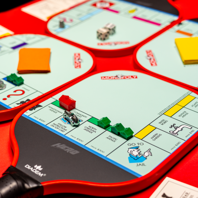 Monopoly Board 4-Paddle Starter Kit